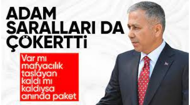 Bakan Yerlikaya duyurdu: Sarallar suç örgütü çökertildi!