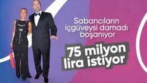 Çiğdem Sabancı'ya Eşi Faruk Bilen'den 75 Milyonluk Boşanma Davası!