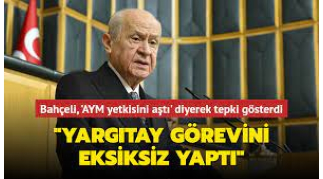 Devlet Bey, sizin bir partiniz yok mu?