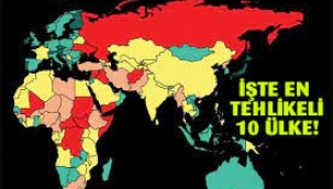 Dünyanın En Tehlikeli Ülkeleri!