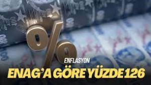 ENAG'a göre yıllık enflasyon 126,18