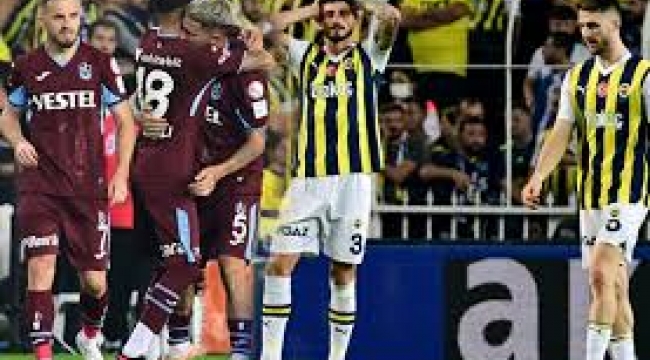 Fenerbahçe 2-3 Trabzonspor