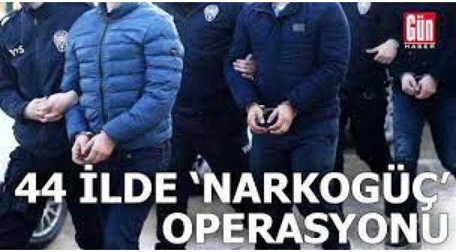 'Narkogüç' operasyonu: 176 gözaltı