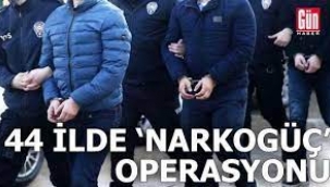 'Narkogüç' operasyonu: 176 gözaltı