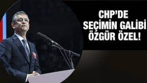 Özgür Özel CHP'nin yeni Genel Başkanı seçildi