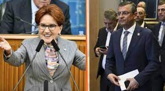 Özgür Özel ile Meral Akşener arasında kritik görüşme