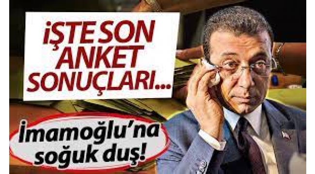 Son anket! İmamoğlu'nun uykularını kaçıracak sonuçlar
