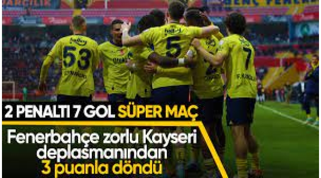Fenerbahce kazandı...AMA