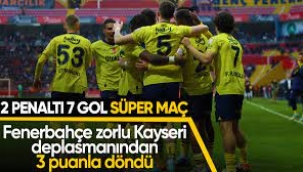 Fenerbahce kazandı...AMA