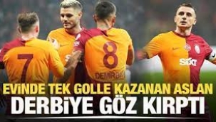 Galatasaray Fatih Karagümrük'ü tek golle geçti