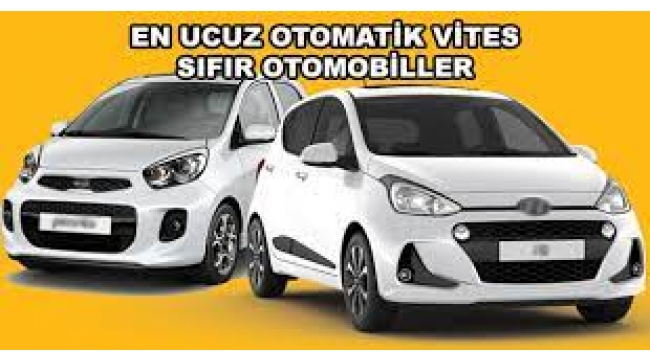 İşte en ucuz otomatik vitesli otomobiller… 