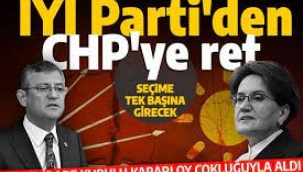 İYİ Parti'den CHP Kararı: İttifak Yok!