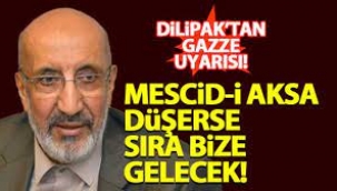 Mescid-i Aksa düşerse sıra bize gelecek!