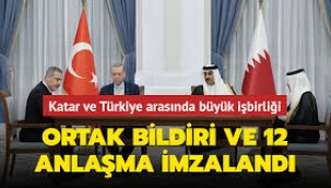 Türkiye İle Katar Arasında 12 Anlaşma İmzalandı!