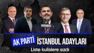 AKP'nin İstanbul listesi belli oldu... İlçe ilçe, isim isim