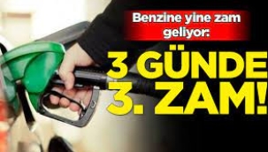 Benzine 3 Günde 3.Zam!