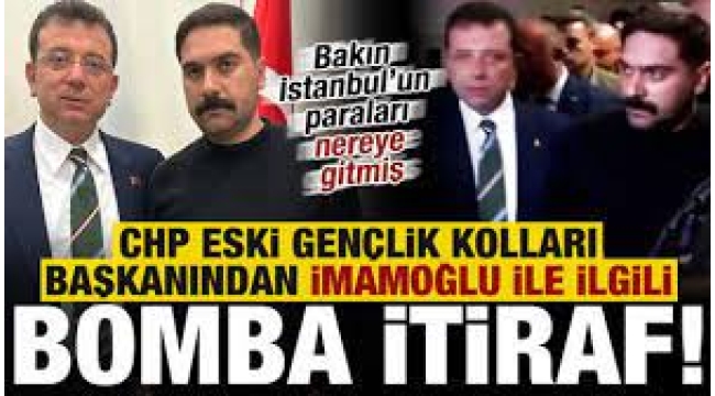 CHP eski Gençlik Kolları Başkanından İmamoğlu itirafı: Talimat aldım