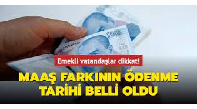 Emeklilerin ek zam ödemeleri hesaplarına ne zaman yatacak?