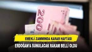 Emekliye zamda karar haftası