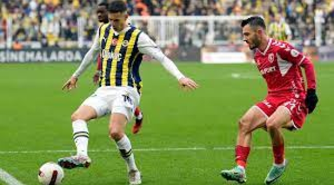 Fenerbahçe, Samsunspor'la berabere kaldı