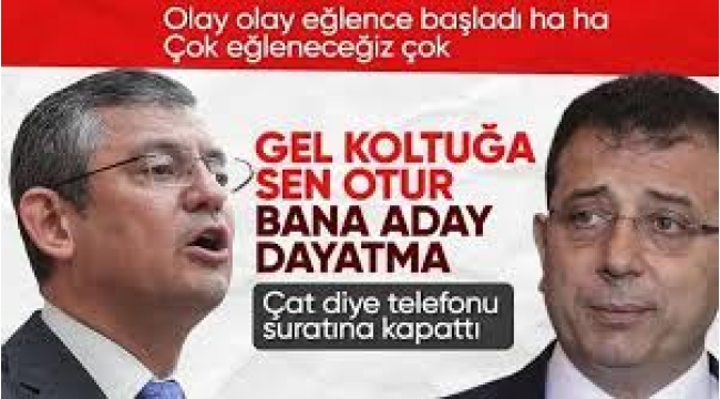 İmamoğlu Telefonu Özel'in Yüzüne Kapattı mı?