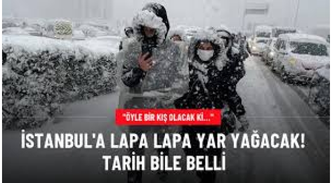 İstanbul'da beklenen kar yağışı