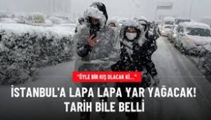 İstanbul'da beklenen kar yağışı