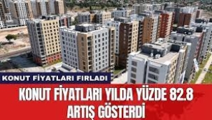 Konut Fiyatları Bir Yılda Yüzde 82 Arttı!