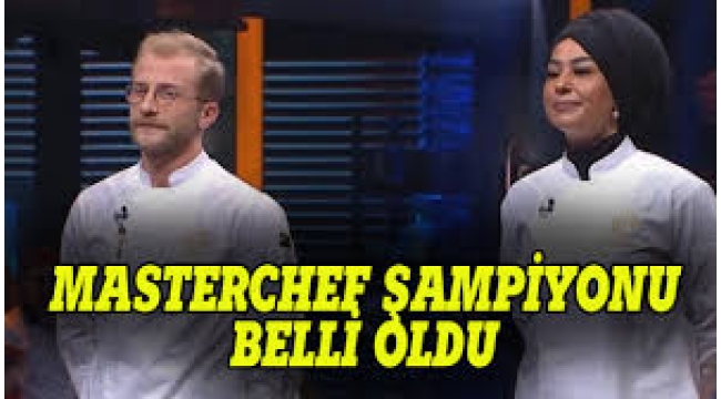 Masterchef All Star'da şampiyon belli oldu!