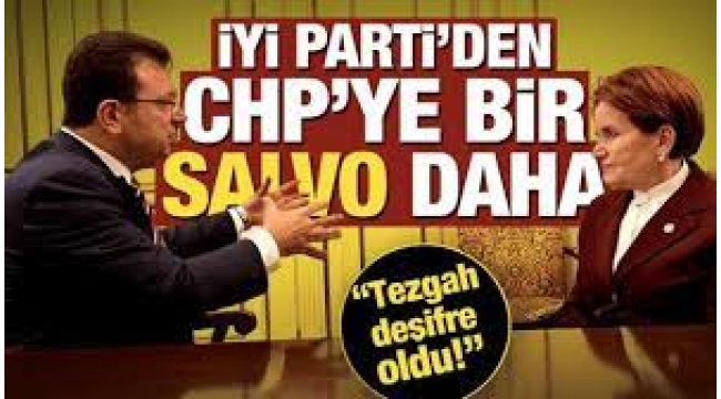 Meral Akşener'den CHP ve İmamoğlu'na büyük salvo