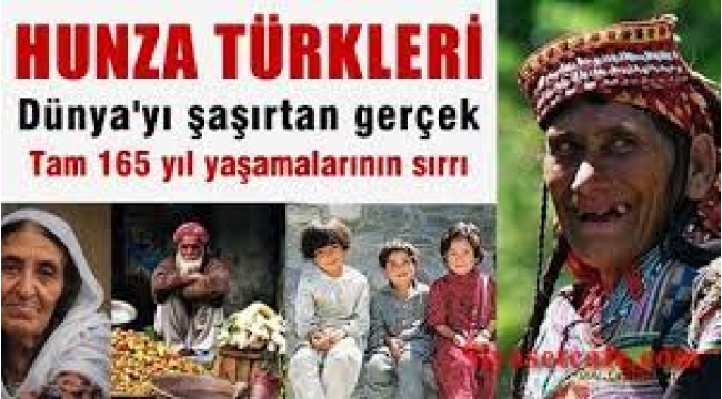 Ölümsüzlüğü Bulan Hunza Türkleri'nin Sırrı Ne?