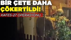 Organize suç örgütü Şahinler çökertildi!