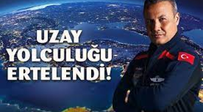 Uzay yolculuğu ertelendı