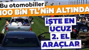 En ucuz ikinci el otomobiller