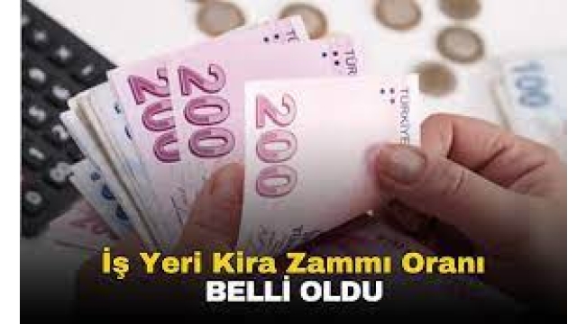 Enflasyon verileri açıklandı: İş yeri kira artış oranı belli oldu