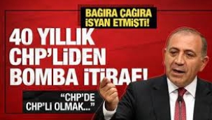 Gürsel Tekin: CHP'de CHP'li olmak zor hale geldi