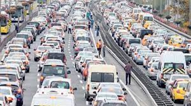 İstanbul'da araç sayısı 5 buçuk milyona yaklaştı
