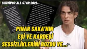 Survivor Pınar'ın eşi ve kardeşi isyan etti!