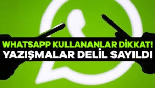 Yargıtay'dan emsal karar: WhatsApp yazışmaları delil sayıldı