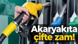 Araç sahipleri dikkat: Akaryakıta çifte zam! Pompaya yansıdı…