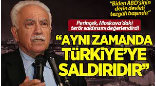 Doğu Perinçek, Moskova terör saldırısını değerlendirdi