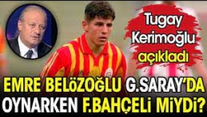 Emre Belözoğlu Galatasaray'da oynarken Fenerbahçe'yi mi tutuyordu?