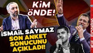 İsmail Saymaz, MetroPOLL'ün son anket sonucunu paylaştı