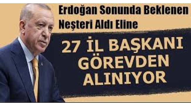 AKP'de neşter zamanı