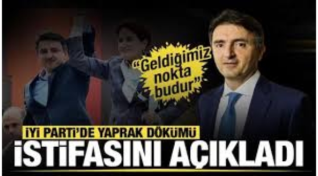 Bilge Yılmaz, İyi Parti'den istifa etti
