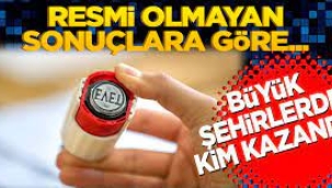 Büyükşehirlerde kim kazandı?