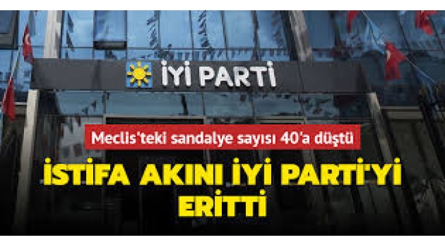 İYİ Parti'de art arda istifalar