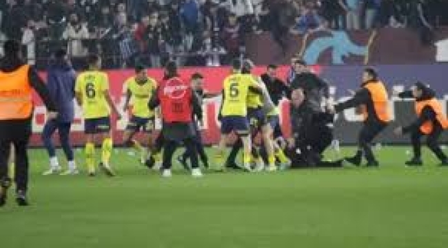 PFDK, Trabzonspor-Fenerbahçe maçının cezalarını açıkladı
