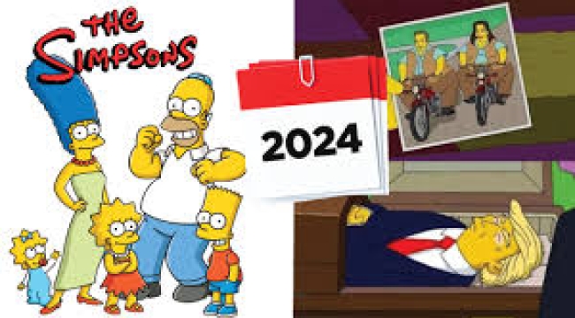 Simpsons'ın 2024 kehaneti şaşırttı... O tarih çok yakın