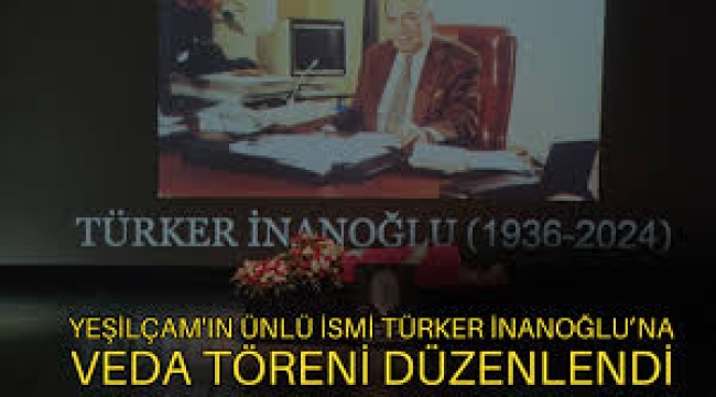 Türker İnanoğlu için TİM Show Center'da tören